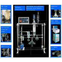 Système de distillation à court terme de qualité supérieure pour la distillation fractionnée de pétrole brut